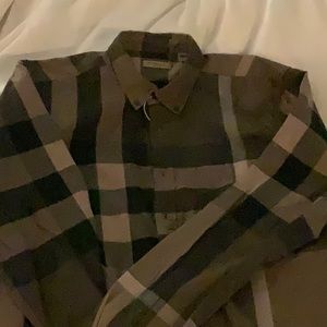 Burberry button down shirt